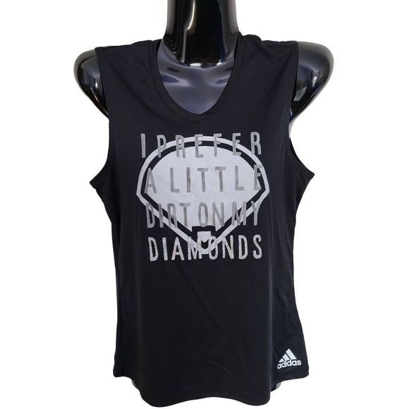 Adidas Aeroready sleeveless Top Black Size XSmall - Picture 1 of 2